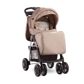 Lorelli Foxy kolica za bebe sa navlakom Beige Bear Party Lorelli Foxy kolica za bebe sa navlakom Beige Bear Party