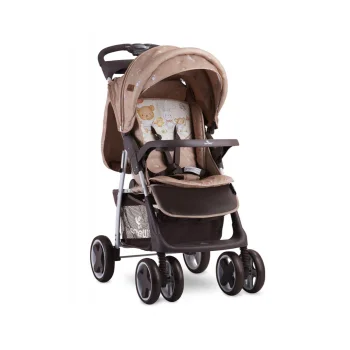 Lorelli Foxy kolica za bebe sa navlakom Beige Bear Party-1 Lorelli Foxy kolica za bebe sa navlakom Beige Bear Party-1