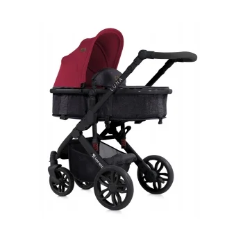 Lorelli kolica za bebe Luna Black&Red 2018-3 Lorelli kolica za bebe Luna Black&Red 2018-3