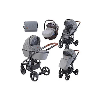 Lorelli kolica Rimini set dark grey black lighthouse Lorelli kolica Rimini set dark grey black lighthouse