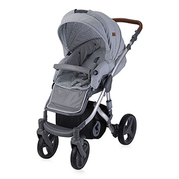 Lorelli kolica rimini set grey black dots -4 Lorelli kolica rimini set grey black dots -4