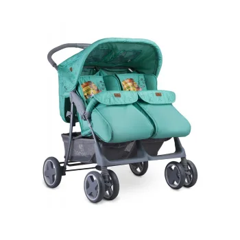 Lorelli kolica za blizance Twin Green Indians 2019 + Torba-1 Lorelli kolica za blizance Twin Green Indians 2019 + Torba-1