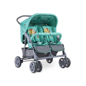 Lorelli kolica za blizance Twin Green Indians 2019 + Torba-2 Lorelli kolica za blizance Twin Green Indians 2019 + Torba-2