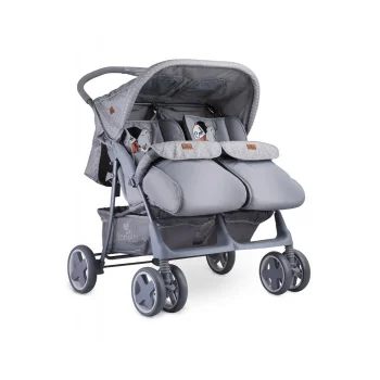 Lorelli kolica Twin Grey Cool Cat 2019 + Torba-2 Lorelli kolica Twin Grey Cool Cat 2019 + Torba-2