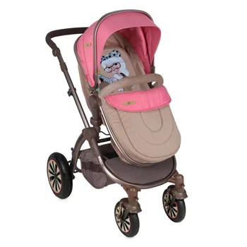 Lorelli kolica za bebe Aurora Rose & Beige Fashion Girl-3 Lorelli kolica za bebe Aurora Rose & Beige Fashion Girl-3