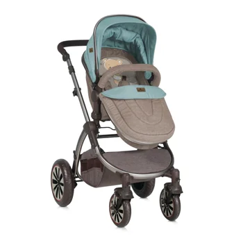 Lorelli kolica za bebe Aurora Beige & Green Bear-3 Lorelli kolica za bebe Aurora Beige & Green Bear-3