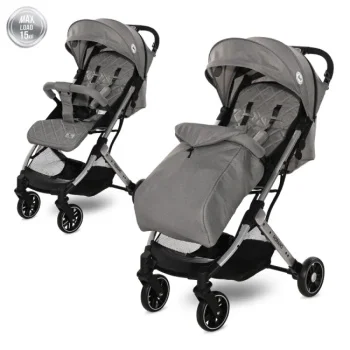 Lorelli kolica za bebe Fiorano dolphin grey + footcover 2023 Lorelli kolica za bebe Fiorano dolphin grey + footcover 2023