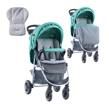 Lorelli kolica za bebe Daisy sa navlakom Green&Grey 2019 Lorelli kolica za bebe Daisy sa navlakom Green&Grey 2019