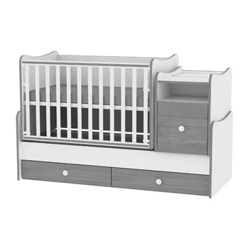 Lorelli krevetac 3u1 Trend Plus Colour White / Blue Elm-1 Lorelli krevetac 3u1 Trend Plus Colour White / Blue Elm-1