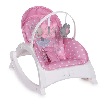 Lorelli ležaljka/ljuljaška za bebe Enjoy Pink Ballet Lorelli ležaljka/ljuljaška za bebe Enjoy Pink Ballet