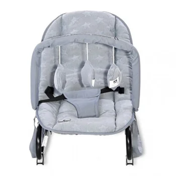Lorelli ležaljka ljuljaška za bebe Top Relax Silver Blue Stars 2021-1 Lorelli ležaljka ljuljaška za bebe Top Relax Silver Blue Stars 2021-1