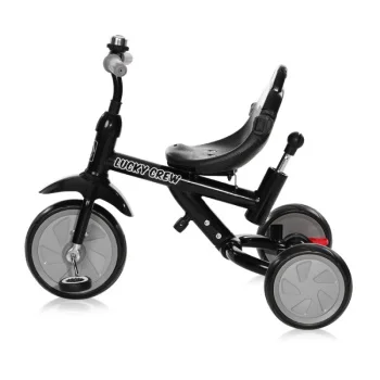 Lorelli tricikl Lucky crew black grey-4 Lorelli tricikl Lucky crew black grey-4