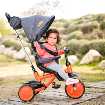 Lorelli tricikl Lucky crew black orange-2 Lorelli tricikl Lucky crew black orange-2