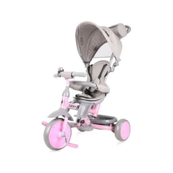 Lorelli tricikl Lucky crew grey pink-1 Lorelli tricikl Lucky crew grey pink-1