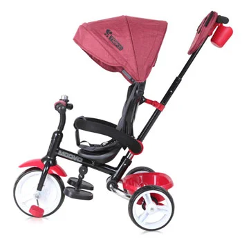 Lorelli tricikl za decu Moovo Crveno Crni Lux -1 Lorelli tricikl za decu Moovo Crveno Crni Lux -1