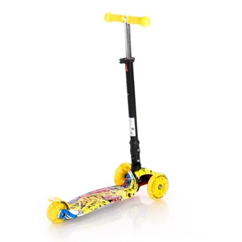 Lorelli trotinet Rapid yellow graffite-1 Lorelli trotinet Rapid yellow graffite-1