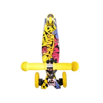 Lorelli trotinet Rapid yellow graffite-3 Lorelli trotinet Rapid yellow graffite-3