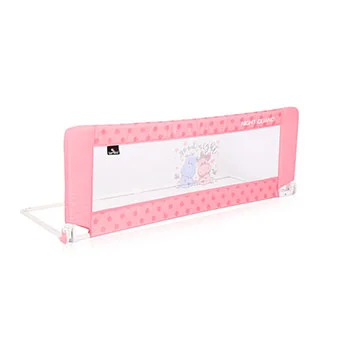 Lorelli zaštitna ogradica za krevetac pink Hippo -2 Lorelli zaštitna ogradica za krevetac pink Hippo -2