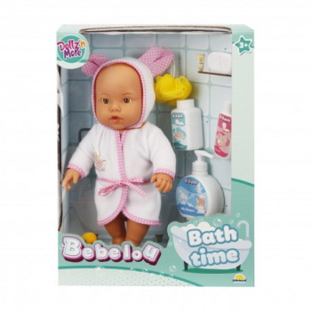 Matrax lutka beba sa setom za kupanje u roze i plavoj boji-4