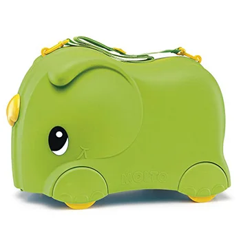 Molto kofer Slonče Deluxe zeleni-1 Molto kofer Slonče Deluxe zeleni-1