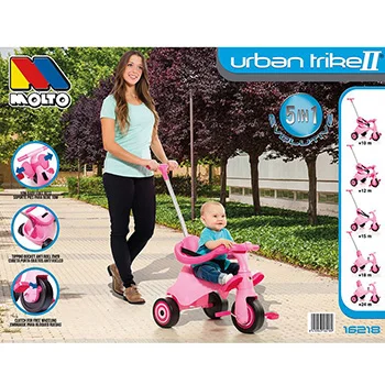 Molto tricikl Urban Trike II City 5 u 1 pink-4 Molto tricikl Urban Trike II City 5 u 1 pink-4
