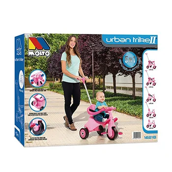 Molto tricikl Urban Trike II City 5 u 1 pink-5 Molto tricikl Urban Trike II City 5 u 1 pink-5