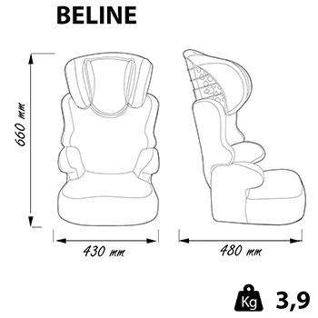 Nania auto-sedište Beline Winnie Explorer 9-36kg-2 Nania auto-sedište Beline Winnie Explorer 9-36kg-2