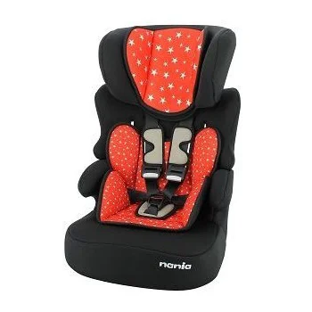 Nania auto-sedište 9-36 kg BeLine Stars red Nania auto-sedište 9-36 kg BeLine Stars red