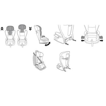 Peg Perego auto-sedište Viaggio SureFix Rouge 15-36 kg-1 Peg Perego auto-sedište Viaggio SureFix Rouge 15-36 kg-1