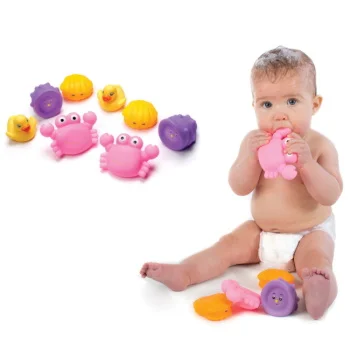 Playgro set gumenih igračkica za kupanje 8/1 0187484
