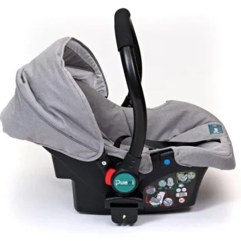 Puerri kolica za bebe 3u1 Diamond sistem svetlo sivi-1 Puerri kolica za bebe 3u1 Diamond sistem svetlo sivi-1