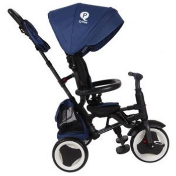 QPlay tricikl Rito Plus blue -2