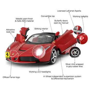 Rastar auto R/C LaFerrari Aperta 1:14 313262-8 Rastar auto R/C LaFerrari Aperta 1:14 313262-8