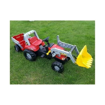 Rolly Toys traktor na pedale Junior sa prikolicom i kašikom 811397-4 Rolly Toys traktor na pedale Junior sa prikolicom i kašikom 811397-4
