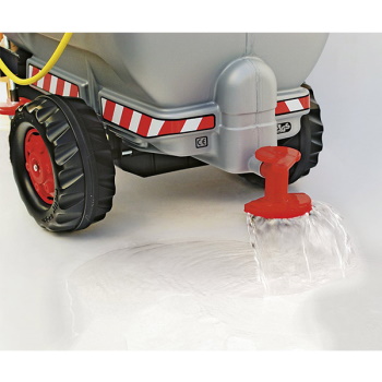 Rolly Toys prikolica cisterna sa pumpom za traktor na pedale, siva 122776 -2