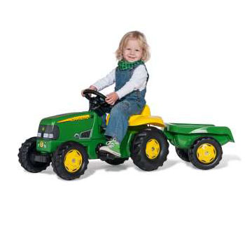 Rolly Toys traktor na pedale sa prikolicom John Deere 012190-1