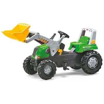 Rolly Toys traktor na pedale Junior sa prikolicom i kašikom 812202-1 Rolly Toys traktor na pedale Junior sa prikolicom i kašikom 812202-1