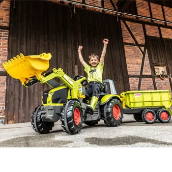 Rolly Toys traktor na pedale sa utovarivačem Claas Premium 651092-1 Rolly Toys traktor na pedale sa utovarivačem Claas Premium 651092-1