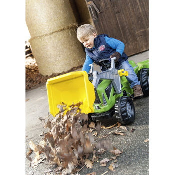 Rolly Toys traktor na pedale Kiddy Futura sa prikolicom i kašikom 630035-1