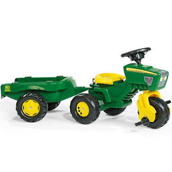 Rolly Toys traktor na pedale sa prikolicom John Deere track 052769
