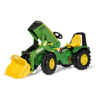 Rolly Toys traktor na pedale sa utovarivačem i menjačem John Deer Premium 651078-1