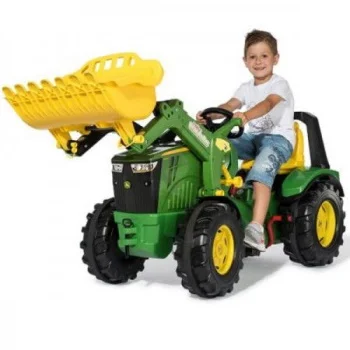 Rolly Toys traktor na pedale sa utovarivačem i menjačem John Deer Premium 651078-2 Rolly Toys traktor na pedale sa utovarivačem i menjačem John Deer Premium 651078-2