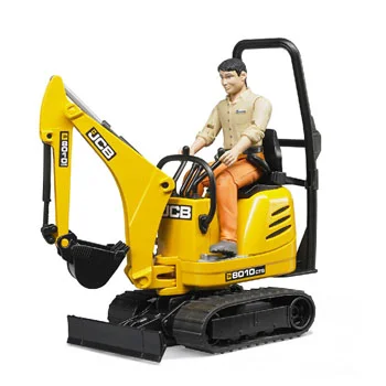 Bruder JCB mini rovokopač 8010 CTS sa figurom 620028 Bruder JCB mini rovokopač 8010 CTS sa figurom 620028