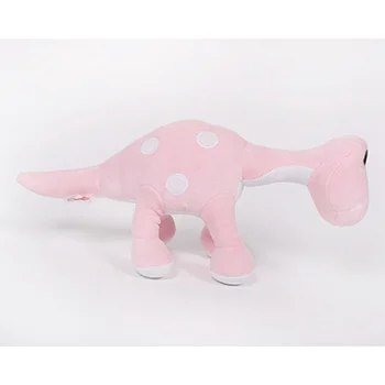 Dinosaurus manji 23cm roze-2 Dinosaurus manji 23cm roze-2
