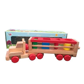 Drveni didaktički kamion Drveni didaktički kamion