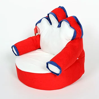 Fotelja za decu Kruna crveno-bela-1 Fotelja za decu Kruna crveno-bela-1