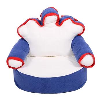 Fotelja za decu Kruna plavo-bela Fotelja za decu Kruna plavo-bela