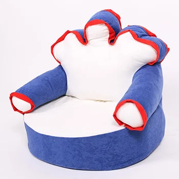 Fotelja za decu Kruna plavo-bela-1 Fotelja za decu Kruna plavo-bela-1