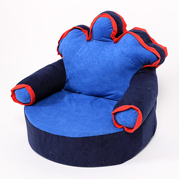 Fotelja za decu Kruna teget-plava-1