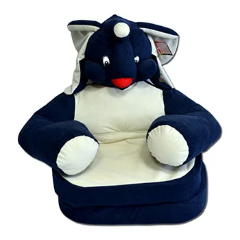 Fotelja za decu na razvlačenje Slonče teget-bela Fotelja za decu na razvlačenje Slonče teget-bela